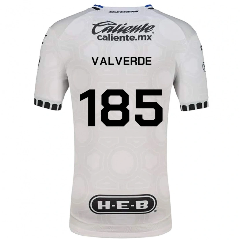 Danxen Barn Luis Valverde #185 Hvit Svart Blå Hjemmetrøye Drakt Trøye 2026/27 Skjorter T-Skjorte