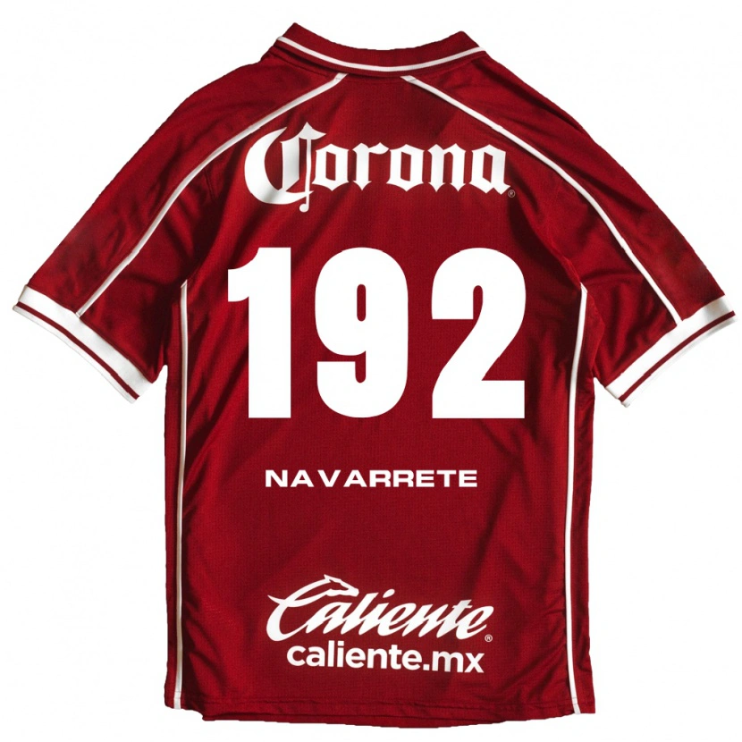 Danxen Barn Luis Navarrete #192 Hvit Rød Hjemmetrøye Drakt Trøye 2026/27 Skjorter T-Skjorte