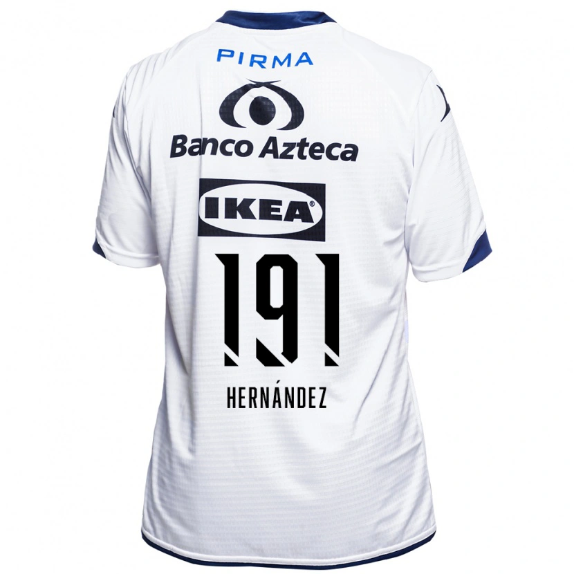 Danxen Barn Brian Hernández #191 Hvit Svart Blå Hjemmetrøye Drakt Trøye 2026/27 Skjorter T-Skjorte
