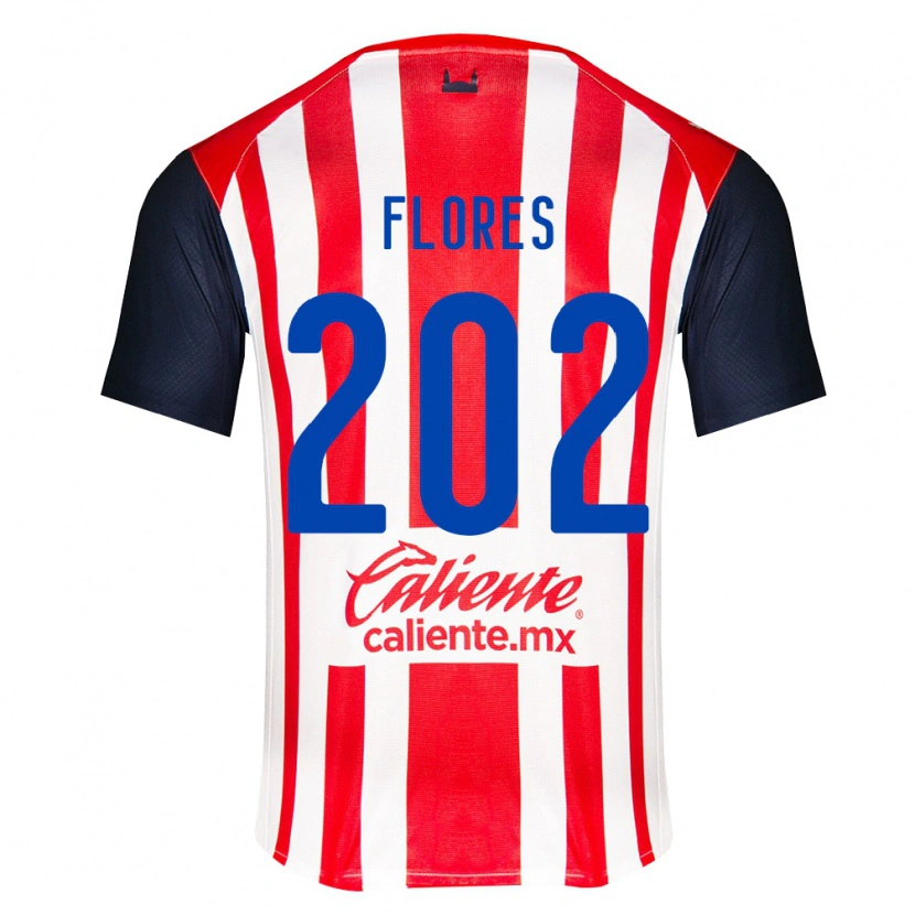 Danxen Barn Daniel Flores #202 Rød Svart Hvit Hjemmetrøye Drakt Trøye 2026/27 Skjorter T-Skjorte
