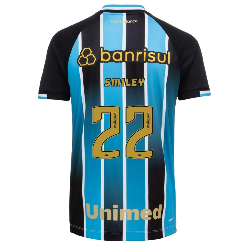 Danxen Barn Smiley Wanderson Carvalho De Sousa #22 Blå Brun Svart Hjemmetrøye Drakt Trøye 2026/27 Skjorter T-Skjorte