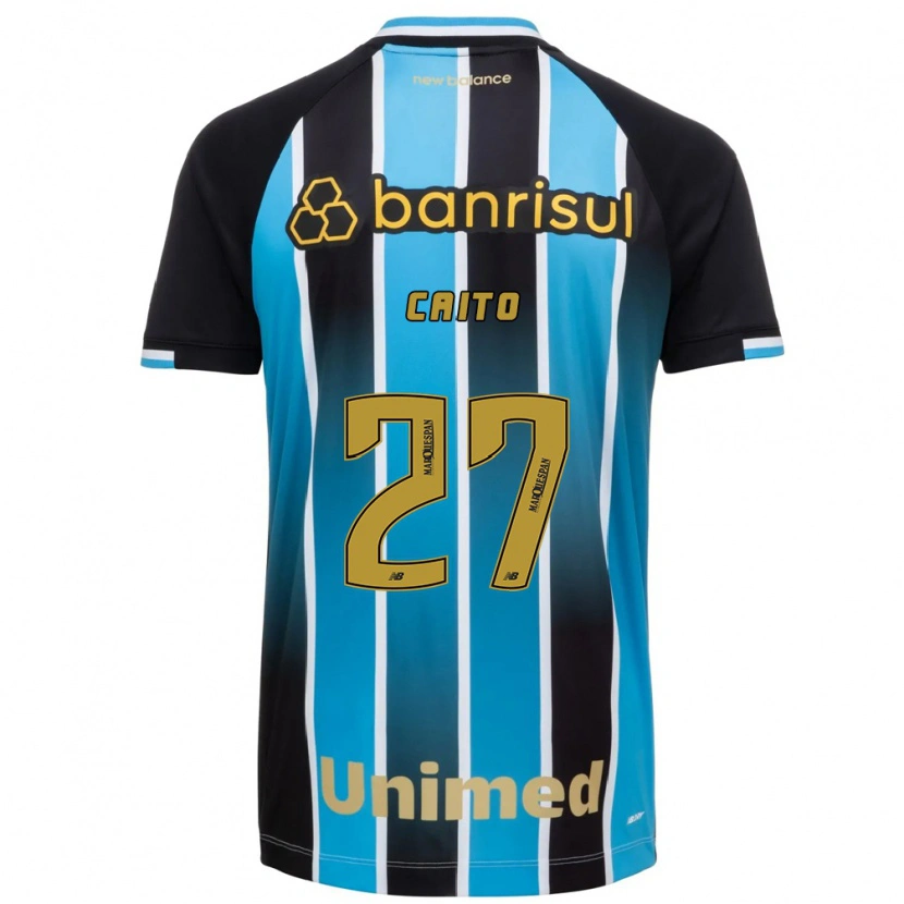 Danxen Barn Diego Caito #27 Blå Brun Svart Hjemmetrøye Drakt Trøye 2026/27 Skjorter T-Skjorte