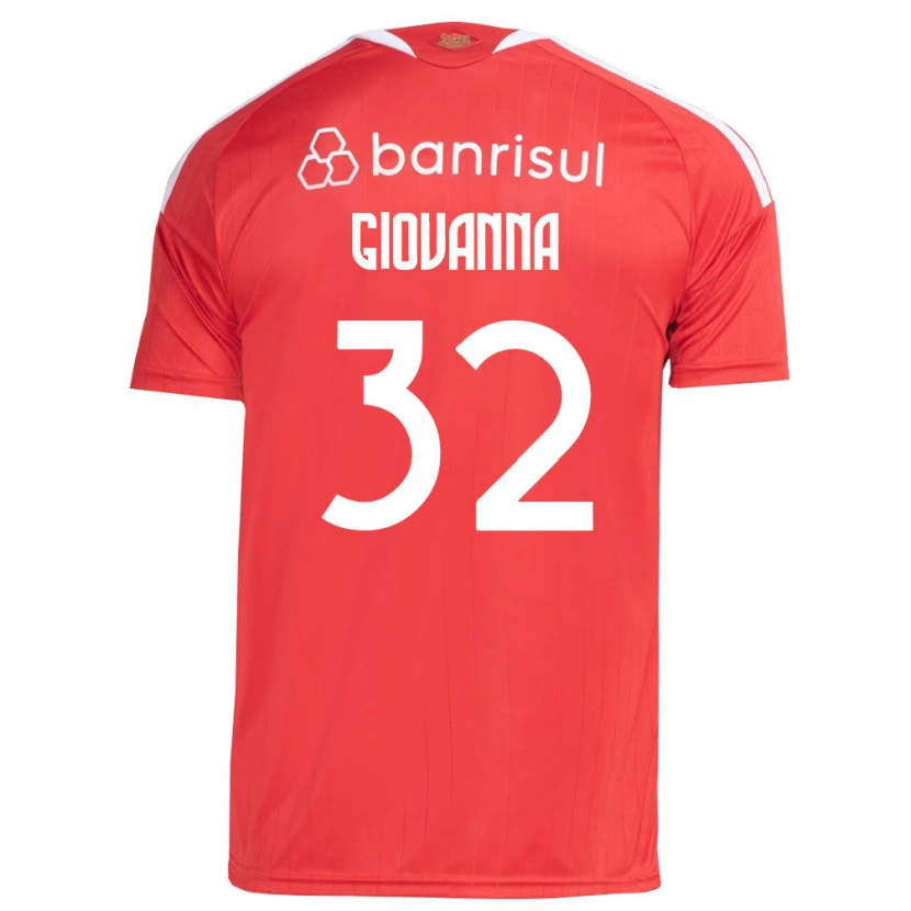 Danxen Barn Giulia Giovanna #32 Rød Hvit Hjemmetrøye Drakt Trøye 2026/27 Skjorter T-Skjorte