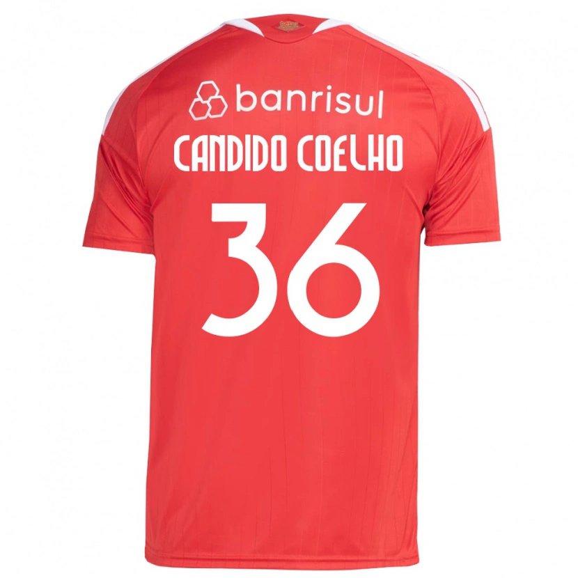 Danxen Barn Richard Candido Coelho #36 Rød Hvit Hjemmetrøye Drakt Trøye 2026/27 Skjorter T-Skjorte