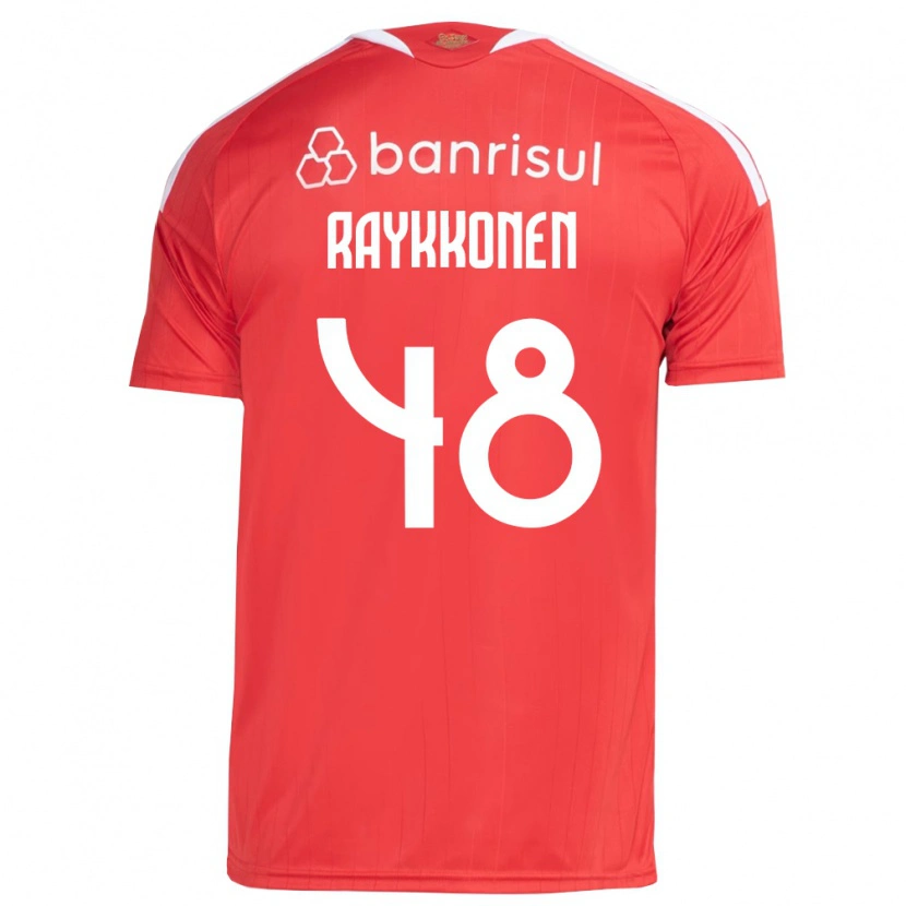 Danxen Barn Raykkonen Pereira Soares #48 Rød Hvit Hjemmetrøye Drakt Trøye 2026/27 Skjorter T-Skjorte