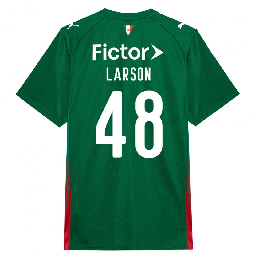 Danxen Barn Larson Torna Ferreira Dos Santos #48 Grønn Rød Hvit Hjemmetrøye Drakt Trøye 2026/27 Skjorter T-Skjorte