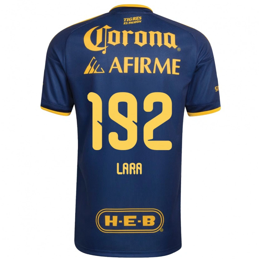 Danxen Barn Miguel Lara #192 Kongelig Blå Gul Bortetrøye Drakt Trøye 2026/27 Skjorter T-Skjorte