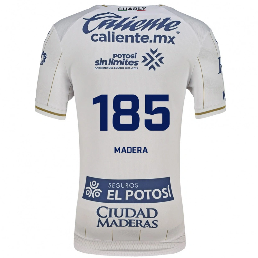 Danxen Barn Héctor Madera #185 Hvit Blå Bortetrøye Drakt Trøye 2026/27 Skjorter T-Skjorte