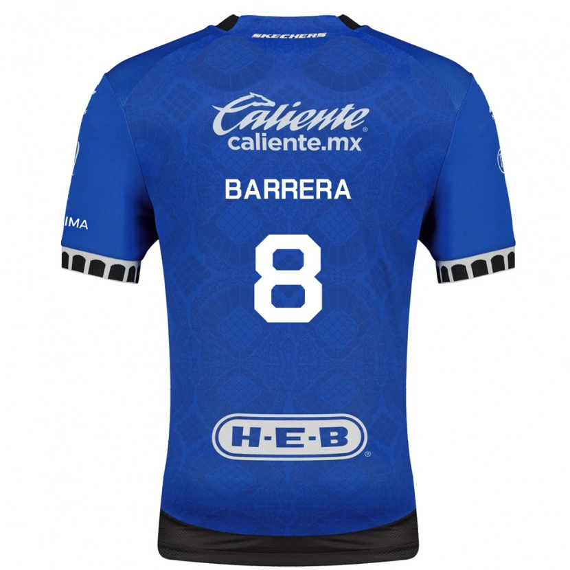Danxen Barn Pablo Barrera #8 Kongelig Blå Hvit Svart Bortetrøye Drakt Trøye 2026/27 Skjorter T-Skjorte