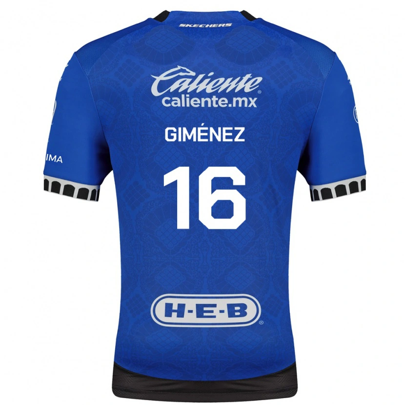 Danxen Barn Enzo Giménez #16 Kongelig Blå Hvit Svart Bortetrøye Drakt Trøye 2026/27 Skjorter T-Skjorte