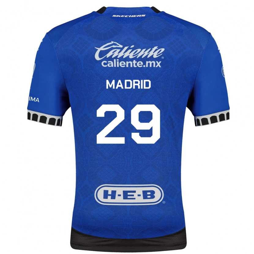 Danxen Barn Waldo Madrid #29 Kongelig Blå Hvit Svart Bortetrøye Drakt Trøye 2026/27 Skjorter T-Skjorte