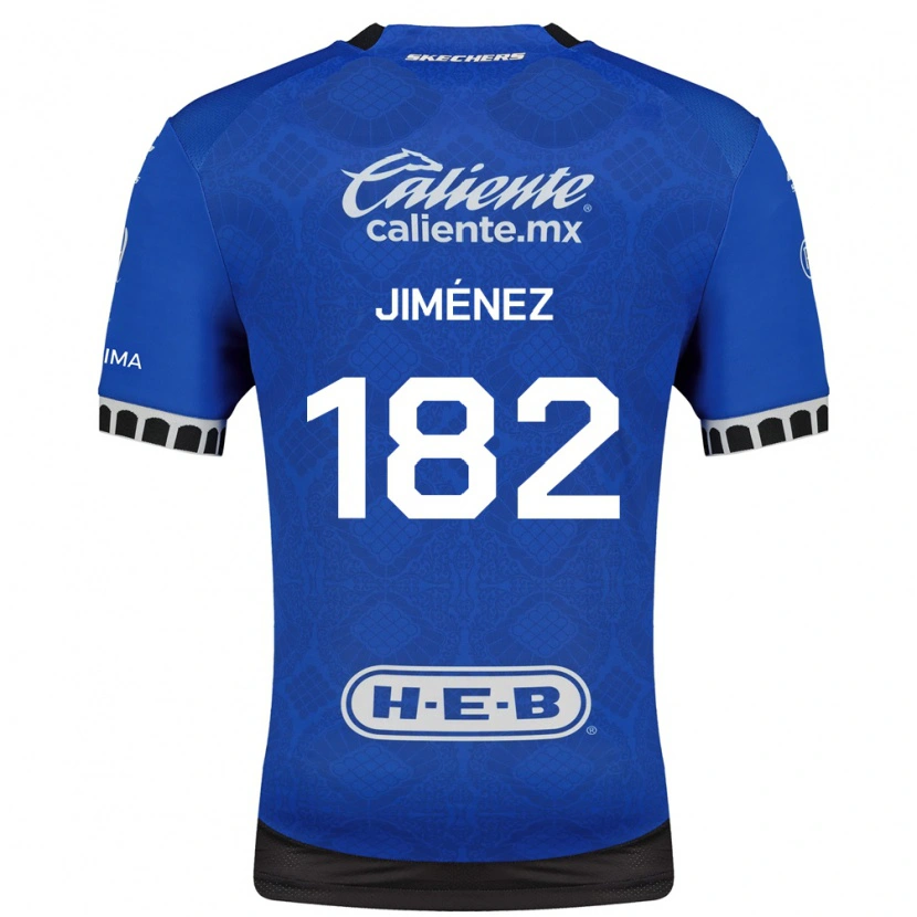 Danxen Barn Carlos Jiménez #182 Kongelig Blå Hvit Svart Bortetrøye Drakt Trøye 2026/27 Skjorter T-Skjorte