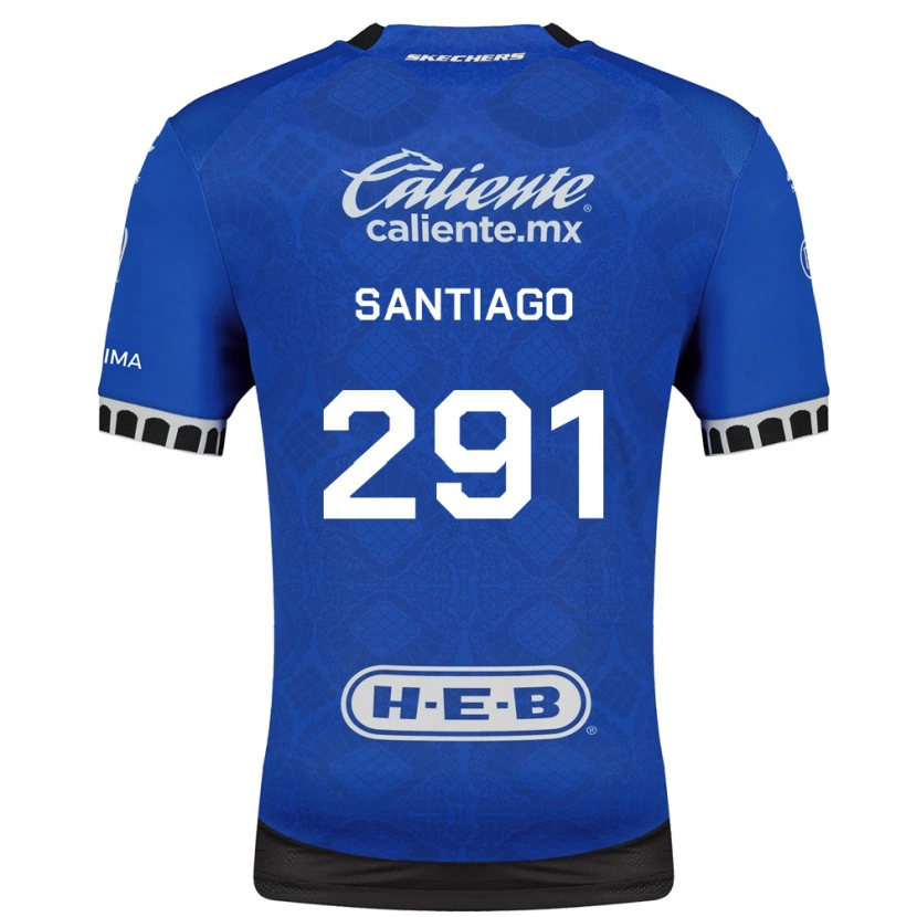 Danxen Barn Santiago De La Barrera #291 Kongelig Blå Hvit Svart Bortetrøye Drakt Trøye 2026/27 Skjorter T-Skjorte