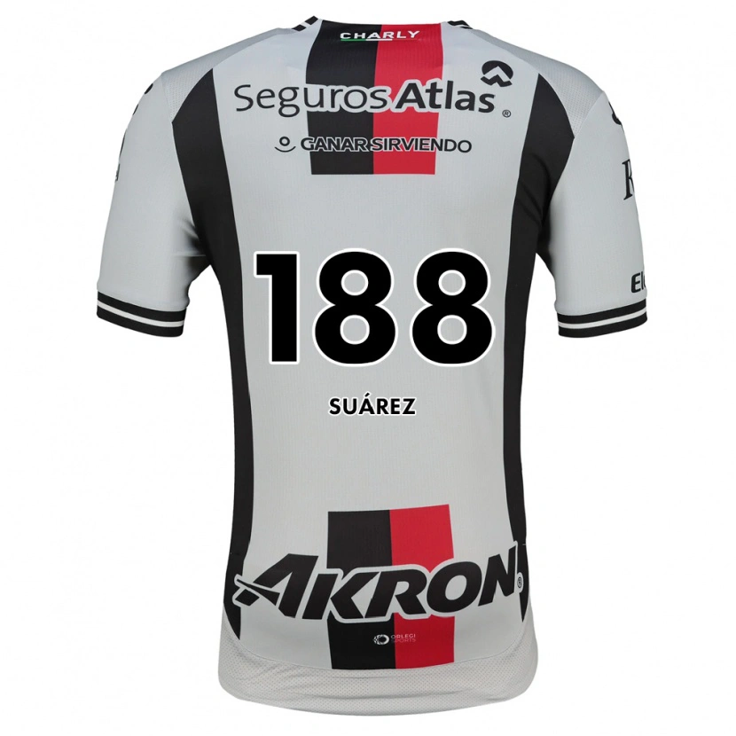 Danxen Barn Luis Suárez #188 Hvit Rød Svart Bortetrøye Drakt Trøye 2026/27 Skjorter T-Skjorte
