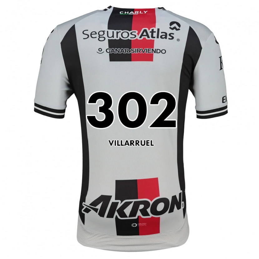 Danxen Barn Horacio Villarruel #302 Hvit Rød Svart Bortetrøye Drakt Trøye 2026/27 Skjorter T-Skjorte