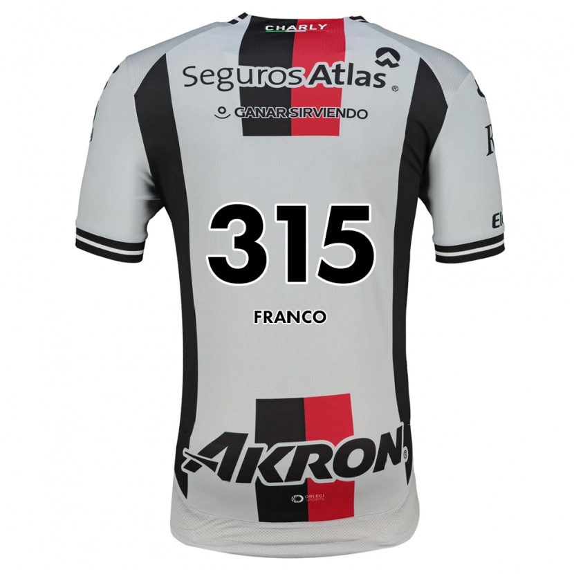 Danxen Barn César Franco #315 Hvit Rød Svart Bortetrøye Drakt Trøye 2026/27 Skjorter T-Skjorte