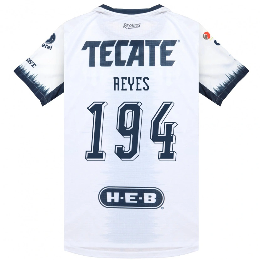 Danxen Barn Cristian Reyes #194 Hvit Blekksvart Rød Bortetrøye Drakt Trøye 2026/27 Skjorter T-Skjorte