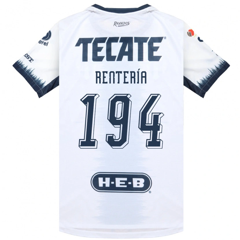 Danxen Barn Ricardo Rentería #194 Hvit Blekksvart Rød Bortetrøye Drakt Trøye 2026/27 Skjorter T-Skjorte