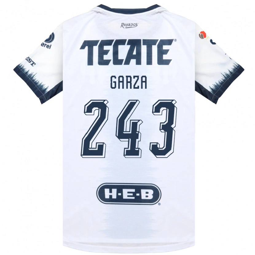 Danxen Barn Juan Garza #243 Hvit Blekksvart Rød Bortetrøye Drakt Trøye 2026/27 Skjorter T-Skjorte