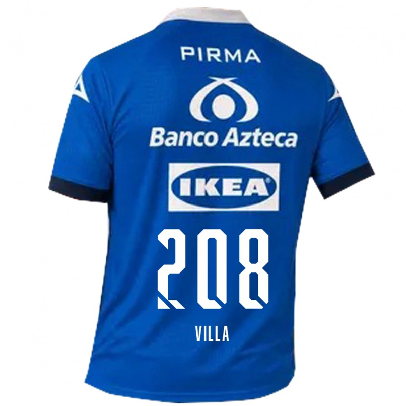 Danxen Barn Patrick Villa #208 Blå Hvit Bortetrøye Drakt Trøye 2026/27 Skjorter T-Skjorte