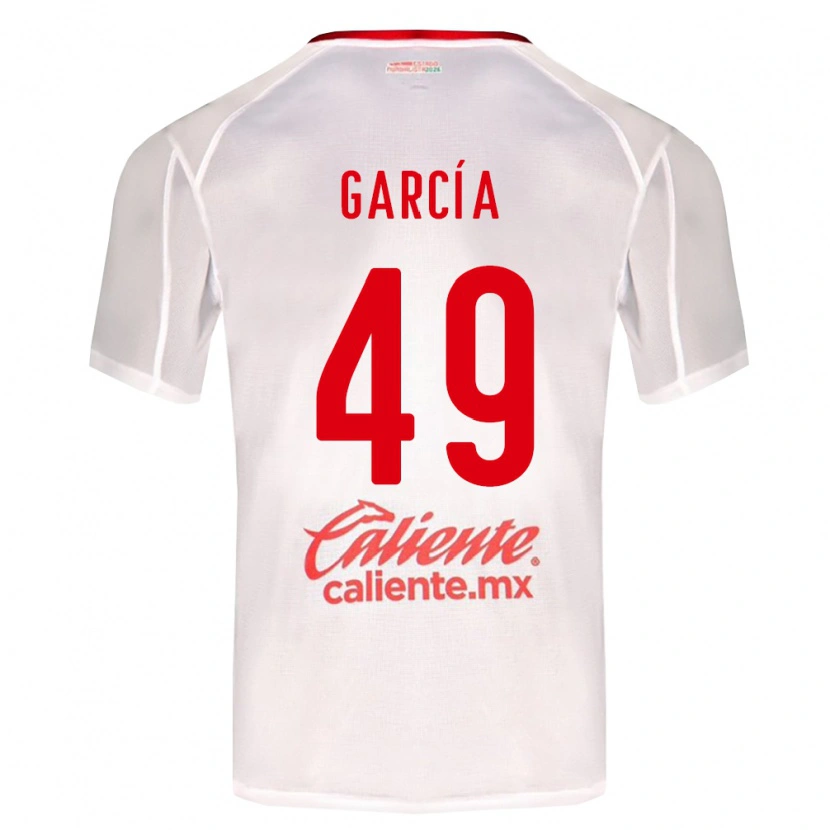 Danxen Barn Gilberto García #49 Hvit Grønn Rød Bortetrøye Drakt Trøye 2026/27 Skjorter T-Skjorte