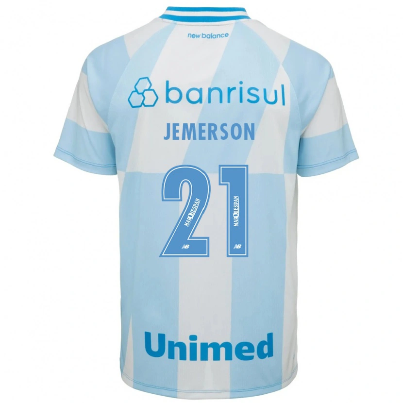 Danxen Barn Jemerson #21 Lyseblå Hvit Bortetrøye Drakt Trøye 2026/27 Skjorter T-Skjorte