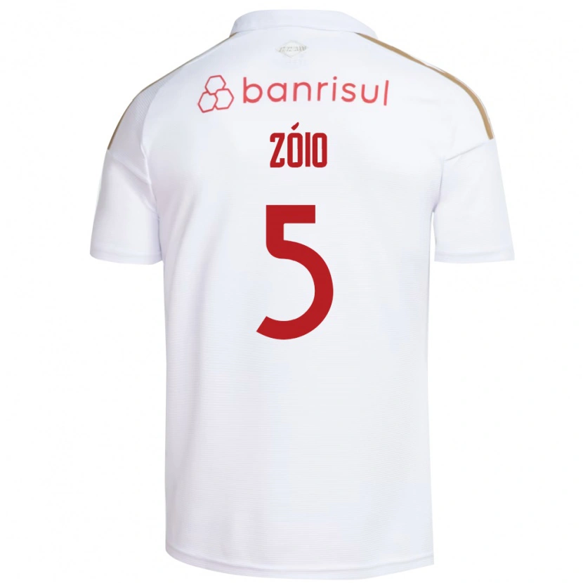 Danxen Barn Zóio #5 Hvit Rød Bortetrøye Drakt Trøye 2026/27 Skjorter T-Skjorte