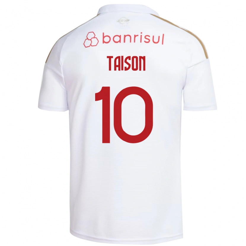 Danxen Barn Taison #10 Hvit Rød Bortetrøye Drakt Trøye 2026/27 Skjorter T-Skjorte