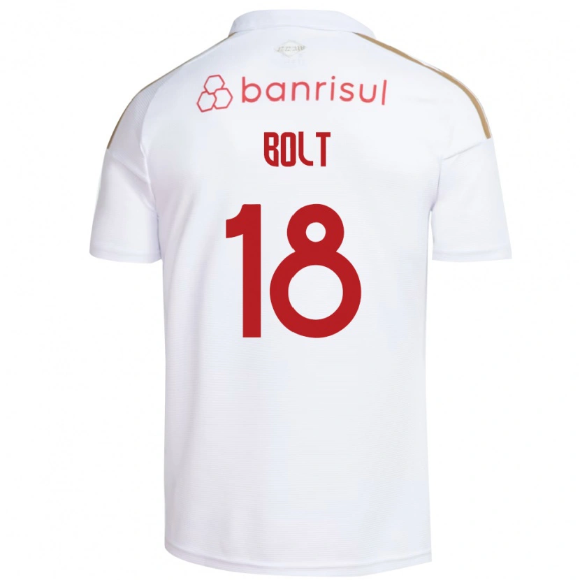 Danxen Barn Tamara Bolt #18 Hvit Rød Bortetrøye Drakt Trøye 2026/27 Skjorter T-Skjorte