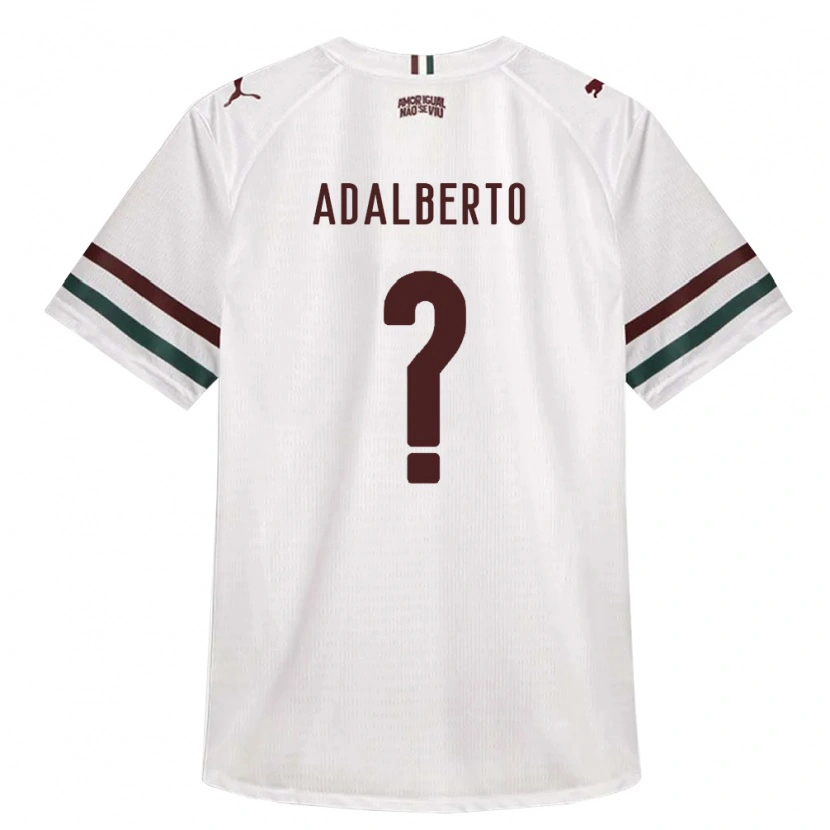Danxen Barn Adalberto Junior De Jesus Justino #0 Hvit Grønn Burgund Bortetrøye Drakt Trøye 2026/27 Skjorter T-Skjorte