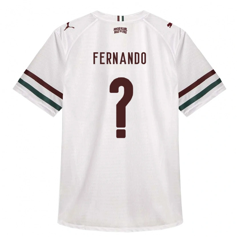 Danxen Barn Luis Fernando #0 Hvit Grønn Burgund Bortetrøye Drakt Trøye 2026/27 Skjorter T-Skjorte