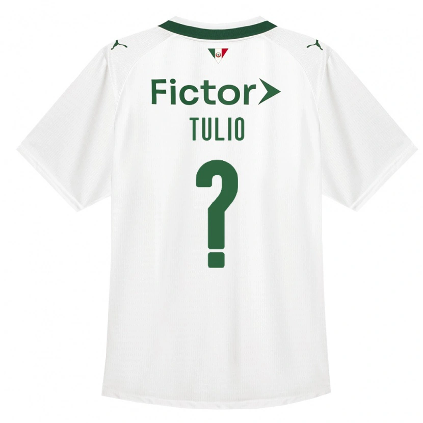 Danxen Barn Tulio Firmino Dos Santos Bernardo #0 Grønn Hvit Bortetrøye Drakt Trøye 2026/27 Skjorter T-Skjorte