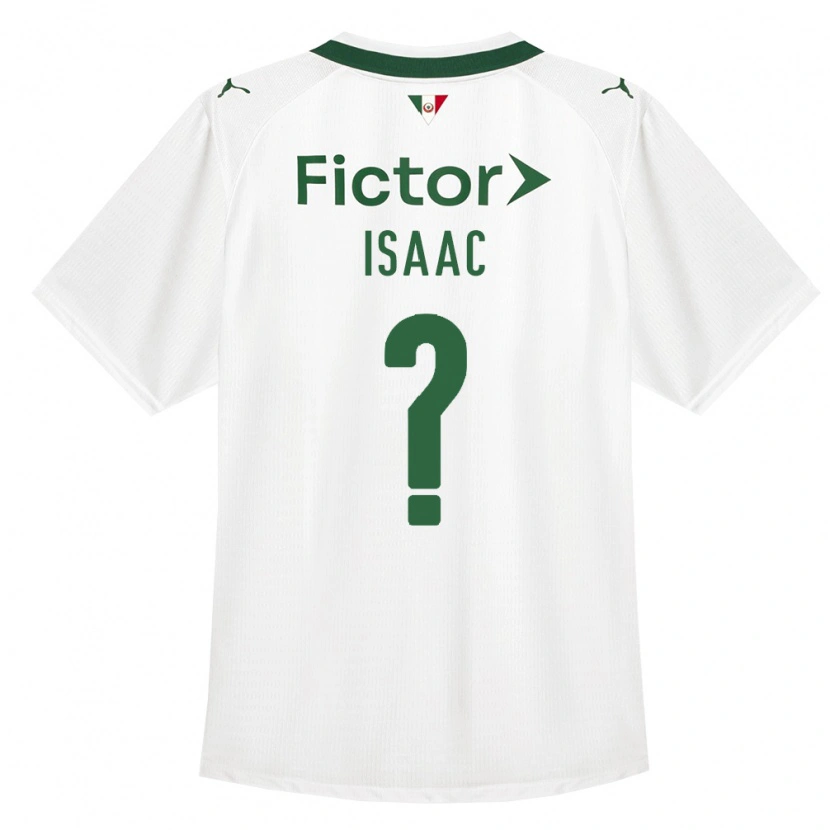 Danxen Barn Isaac Farias Dos Santos #0 Grønn Hvit Bortetrøye Drakt Trøye 2026/27 Skjorter T-Skjorte