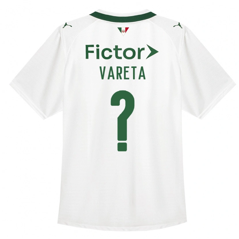 Danxen Barn Gabriel Vareta #0 Grønn Hvit Bortetrøye Drakt Trøye 2026/27 Skjorter T-Skjorte