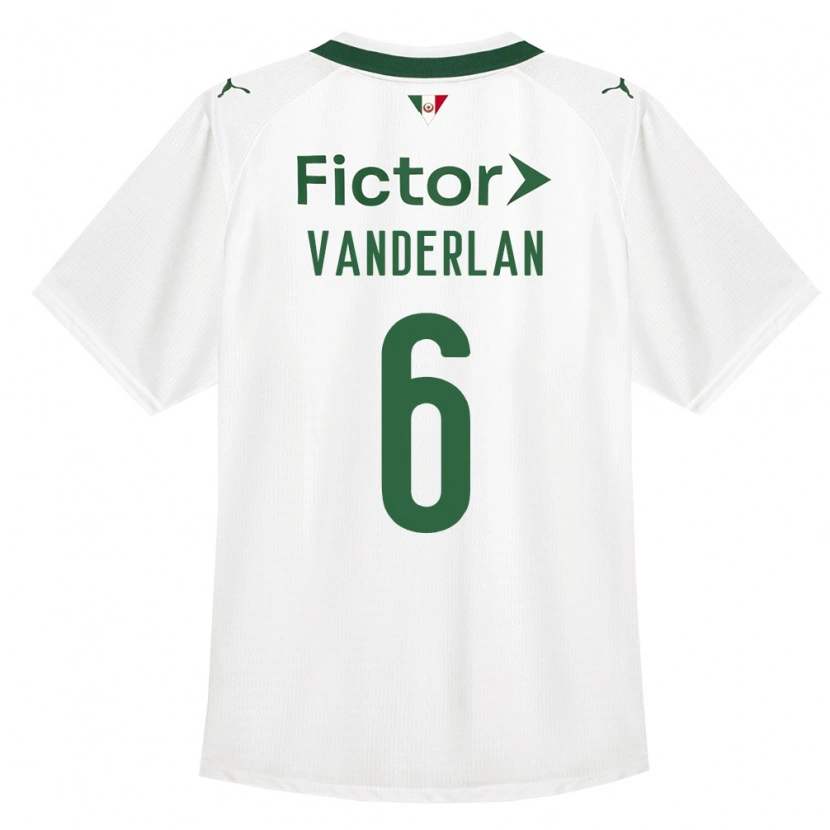 Danxen Barn Vanderlan #6 Grønn Hvit Bortetrøye Drakt Trøye 2026/27 Skjorter T-Skjorte