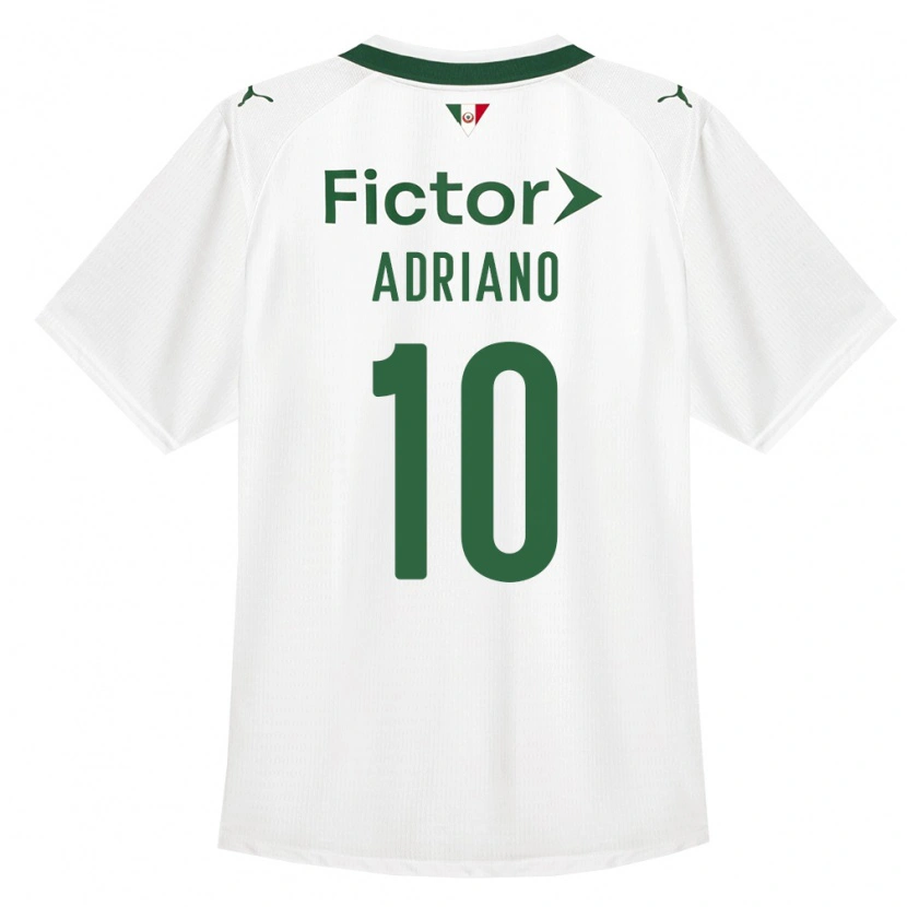Danxen Barn Luiz Adriano #10 Grønn Hvit Bortetrøye Drakt Trøye 2026/27 Skjorter T-Skjorte