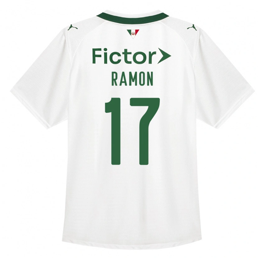 Danxen Barn Ramon Riquelme #17 Grønn Hvit Bortetrøye Drakt Trøye 2026/27 Skjorter T-Skjorte