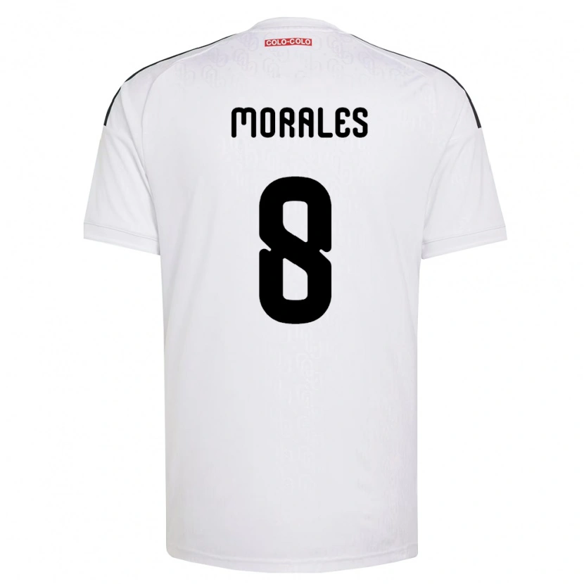 Danxen Mann Cristopher Morales #8 Hvit Svart Hjemmetrøye Drakt Trøye 2026/27 Skjorter T-Skjorte