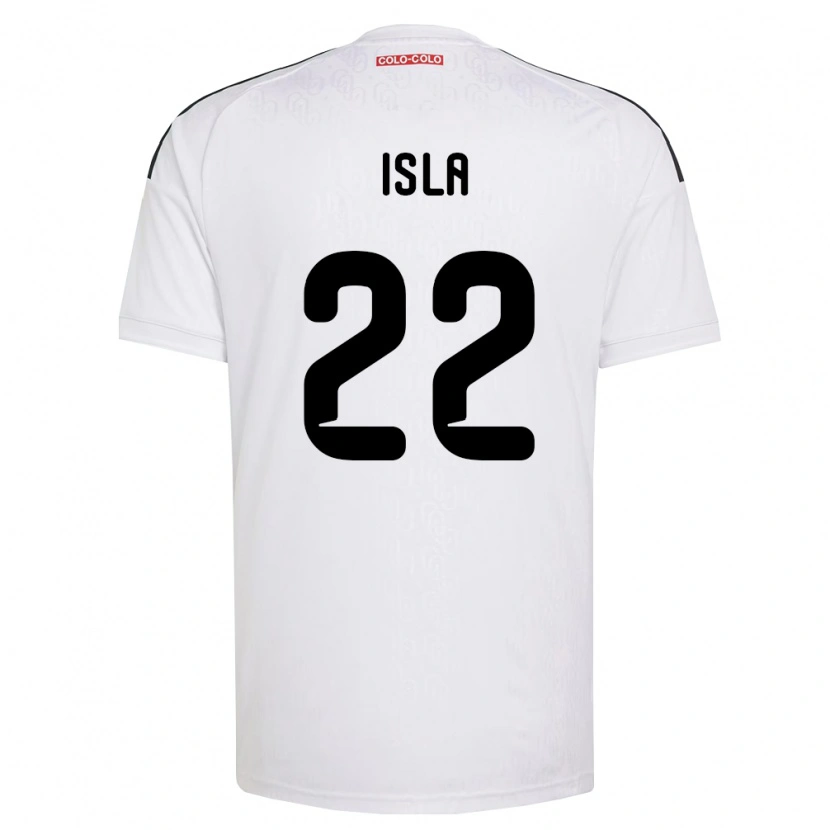 Danxen Mann Mauricio Isla #22 Hvit Svart Hjemmetrøye Drakt Trøye 2026/27 Skjorter T-Skjorte