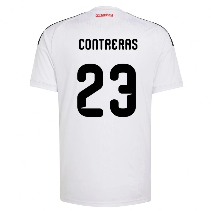 Danxen Mann Amaro Contreras #23 Hvit Svart Hjemmetrøye Drakt Trøye 2026/27 Skjorter T-Skjorte