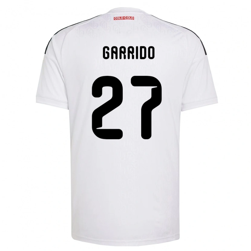 Danxen Mann Franco Garrido #27 Hvit Svart Hjemmetrøye Drakt Trøye 2026/27 Skjorter T-Skjorte