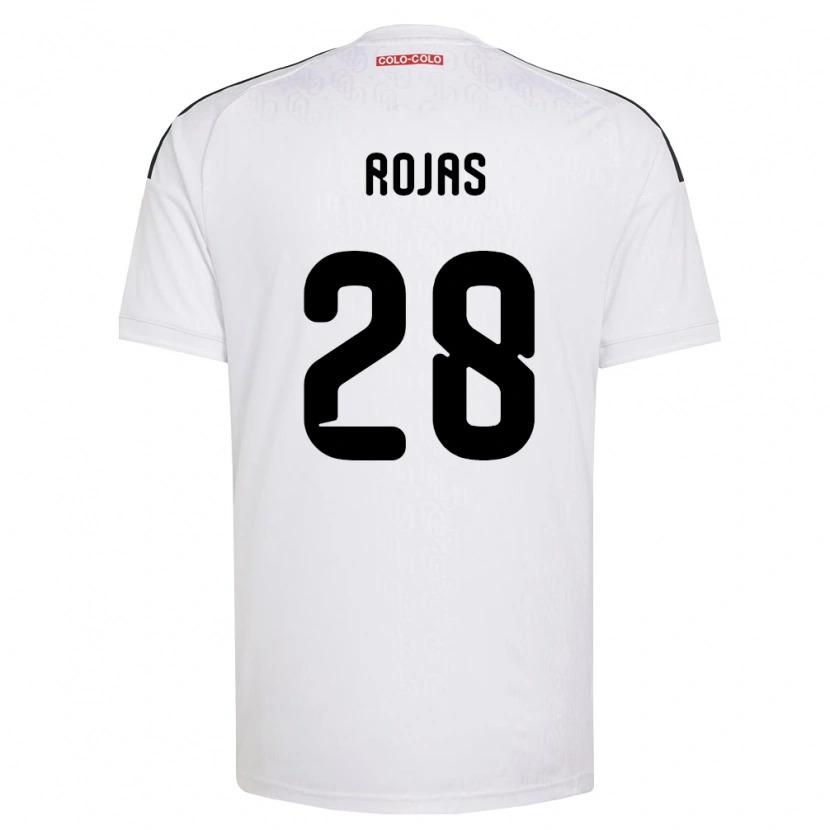 Danxen Mann Jeyson Rojas #28 Hvit Svart Hjemmetrøye Drakt Trøye 2026/27 Skjorter T-Skjorte