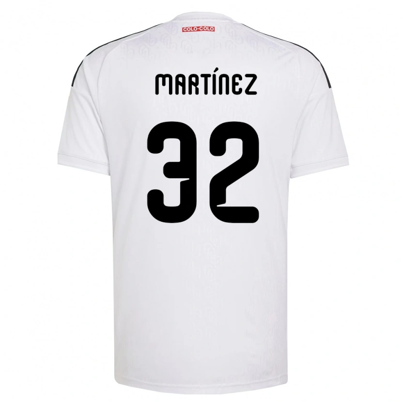 Danxen Mann Vicente Martínez #32 Hvit Svart Hjemmetrøye Drakt Trøye 2026/27 Skjorter T-Skjorte