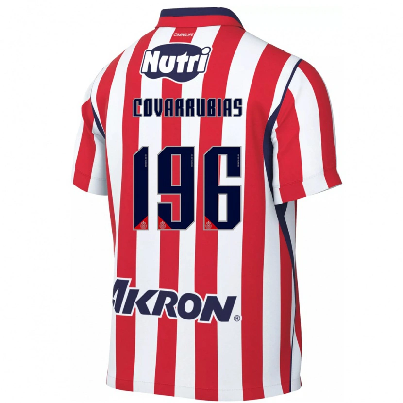 Danxen Mann Diego Covarrubias #196 Rød Hvit Hjemmetrøye Drakt Trøye 2026/27 Skjorter T-Skjorte