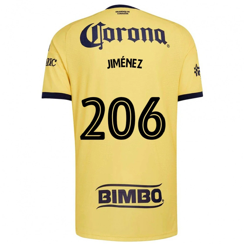 Danxen Mann Derek Jiménez #206 Gul Rød Svart Hjemmetrøye Drakt Trøye 2026/27 Skjorter T-Skjorte