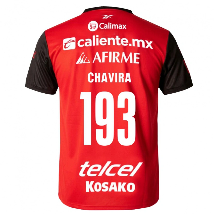 Danxen Mann Juan Chavira #193 Svart Rød Hjemmetrøye Drakt Trøye 2026/27 Skjorter T-Skjorte