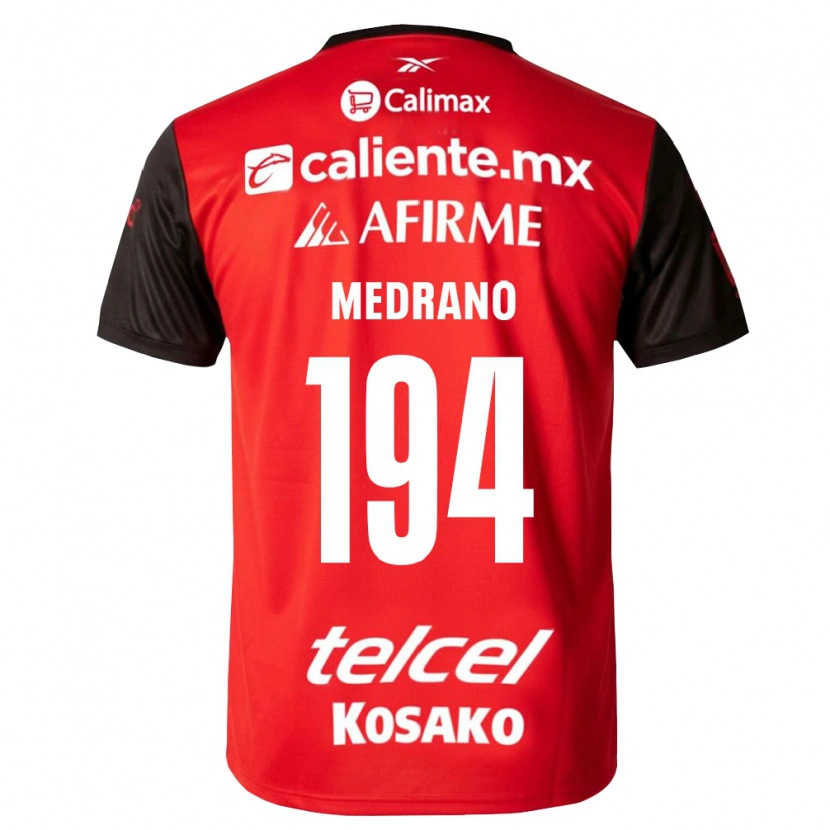 Danxen Mann Luis Medrano #194 Svart Rød Hjemmetrøye Drakt Trøye 2026/27 Skjorter T-Skjorte