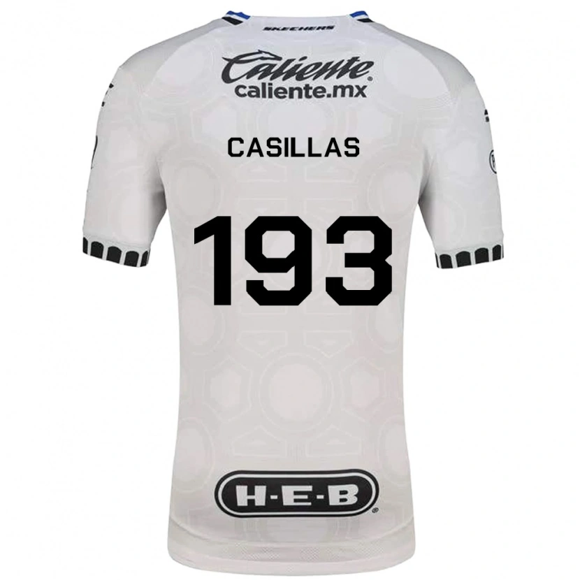 Danxen Mann Mauricio Casillas #193 Hvit Svart Blå Hjemmetrøye Drakt Trøye 2026/27 Skjorter T-Skjorte