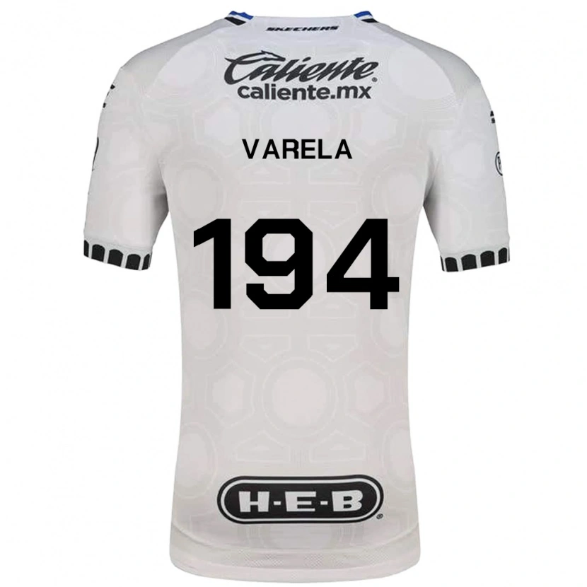 Danxen Mann José Varela #194 Hvit Svart Blå Hjemmetrøye Drakt Trøye 2026/27 Skjorter T-Skjorte