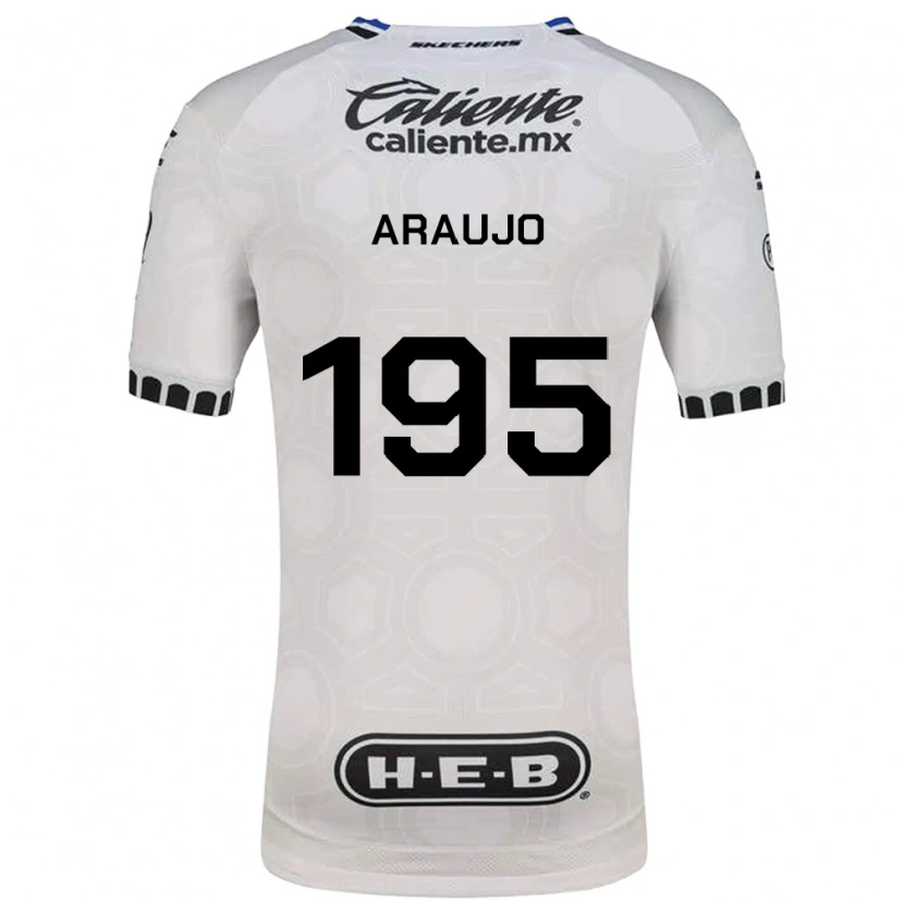 Danxen Mann Diego Araujo #195 Hvit Svart Blå Hjemmetrøye Drakt Trøye 2026/27 Skjorter T-Skjorte